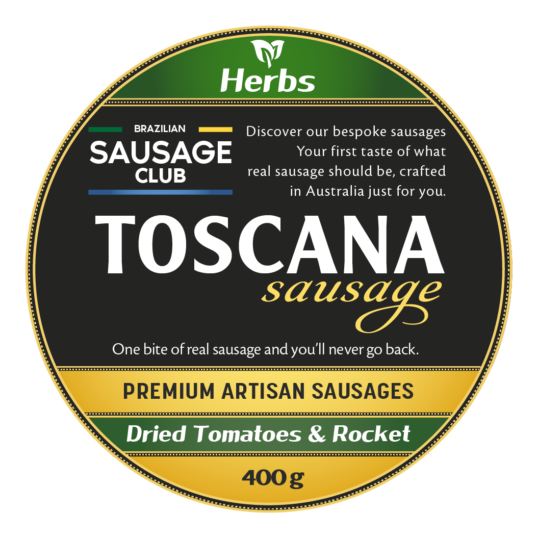Classics – Toscana Sausage (Dried Tomato and Rocket)